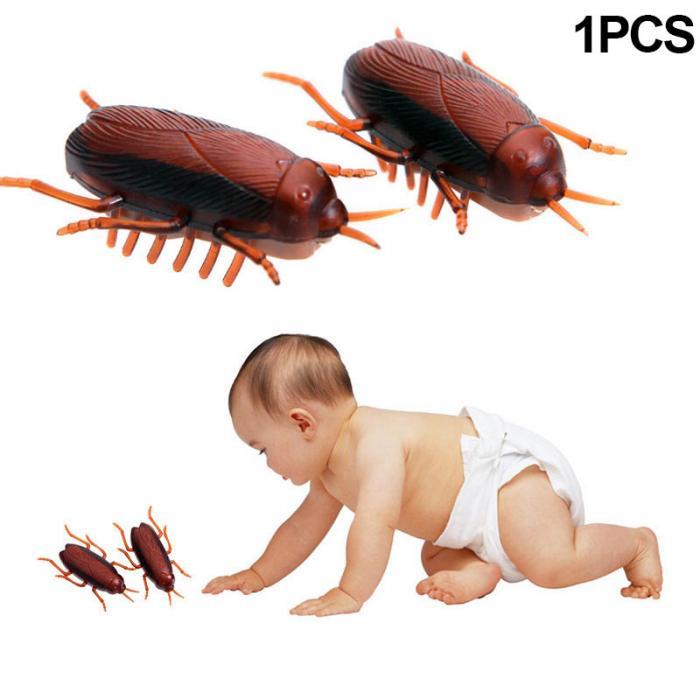 Electronic Trick-Playing Toy Simulation Insect Crawl Cockroaches to prank my owner